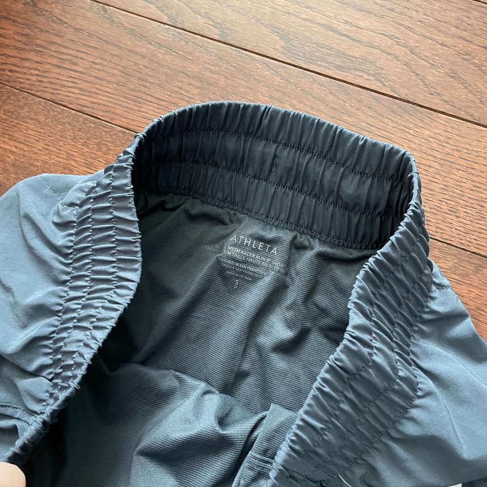 Athleta Women's Athletic Shorts in Slate Blue - Picture 3 of 5